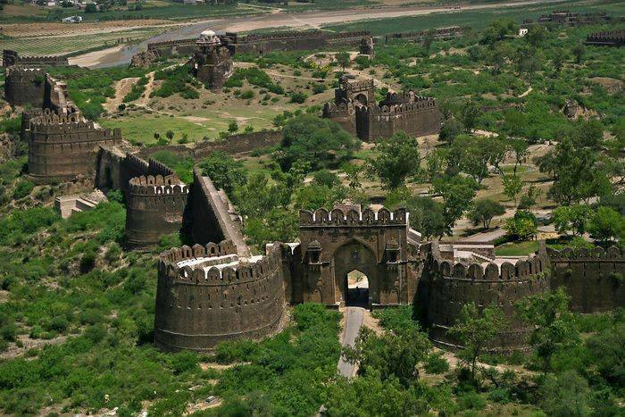 Rohtas-fort-aerial-view