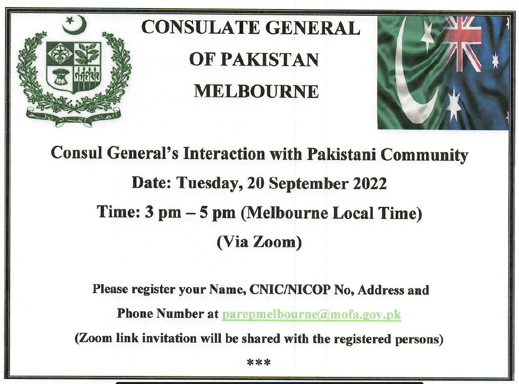 Virtual Meeting with Consulate